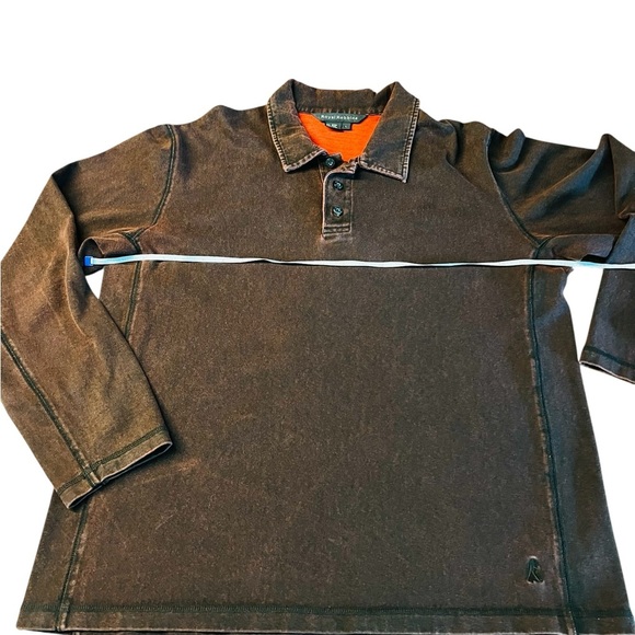 Royal Robbins Men’s Black Red Casual Button Down Shirt Size Large - Picture 6 of 8